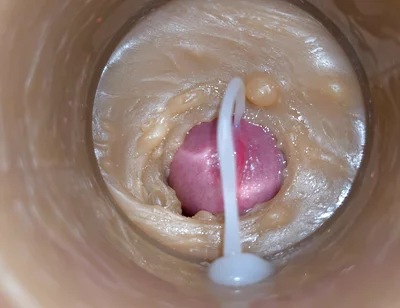 Mini-cam in Pussy During Fucking! Girl Getting Huge Creampie 4K