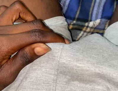 Got Caught Stroking My Big Black Cock