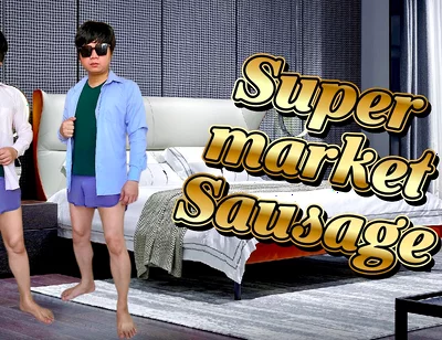 A Big Sausage in the Supermarket That Made a Man Full