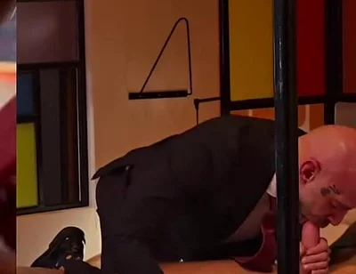 Caught Masturbating by the Hotel Staff