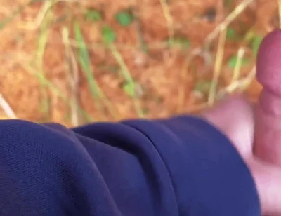 Twink Wixt on an Autumn Day in the Forest and Squirt Horny