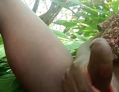 Outdoor Big Black Dick Cumming