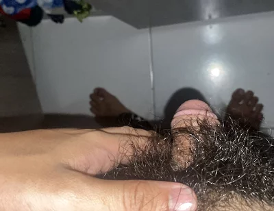 Solo Masturbation by the Closet