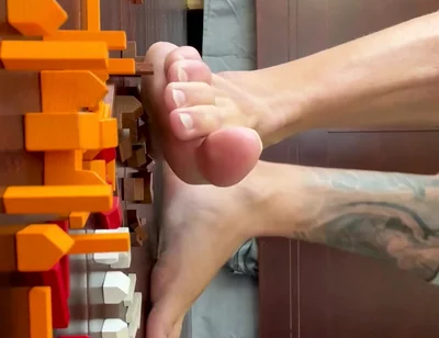 Giant Jason Stomps on Tiny City