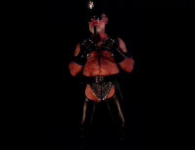 Leather Chaps, Spikes and Pipe