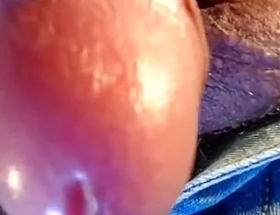Latin Man Jerking off His BBC and Thick Uncut Cock Wearing Jeans