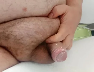 Superchub Smegma Cock Pisses Public Toilette.