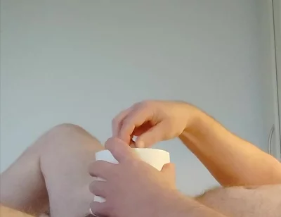 Nylonjung Fucks the Horny Toilet Paper Roll