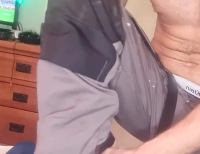 Watch Me Take My Work Uniform