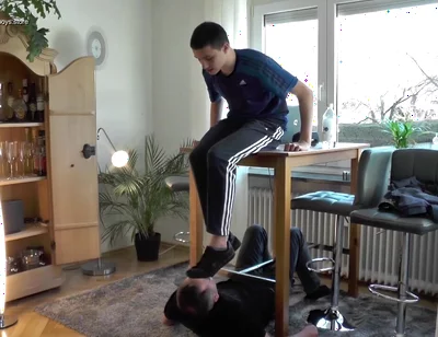 Germany master dierty sneaker licking