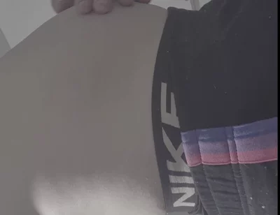 Young Man Holds a Full Bladder