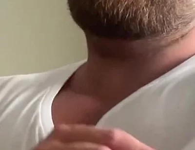 Muscle Worship Jerking with Huge Cumshot