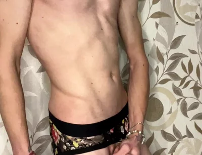Handjob in Girls' Panties and Dirty Talk