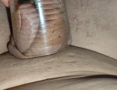 Daddy Extreme Pressure on the Caged, Wounded Cock.