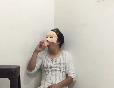 Femboy Sissy Deepthroats a Dildo, Plays with Their Nipples and Does a Cumshot