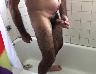 Hairy Mature Daddy Ohtrevor Big Wet Hard Cock.