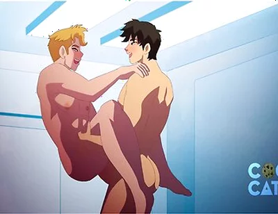 Car Toon In Suyin And Daniel, Hot Fit Dudes Suck, Ride & Breed Each Other Raw