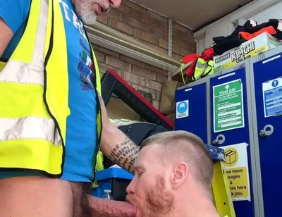 Hung Mature Itapapixxl Barebacking His Ginger Tradesman - Huge Creampie Inside