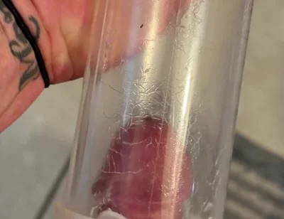 Pumping up Penis