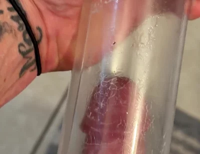 Pumping up Penis