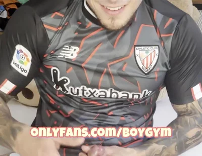 Football Player No Hands Cum