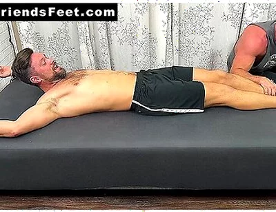 Hunk Beaux Matthews Comes To Killian Knox For Hard Tickles