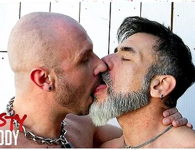 Greg Riley And Lawson James Enjoy Hard Outdoor Pounding
