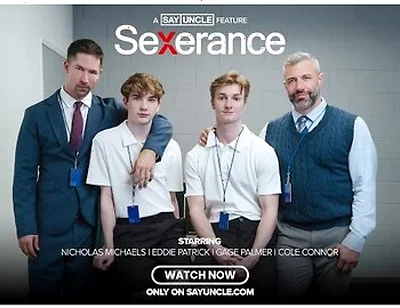 Cole Conners And Gage Palmer In Gay Porn Parodyseverance Sexerance Bubble Butt Twink Takes First Dick For Stepdaddy (free Sfw)