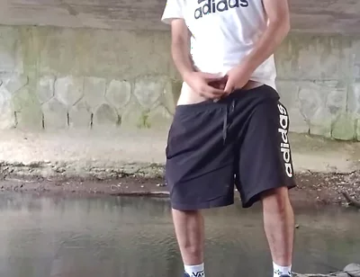 Playing with My Pet Under the Bridge