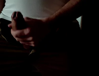 Daddy Is Shameless When He's Home Alone and Cums on His Clothes