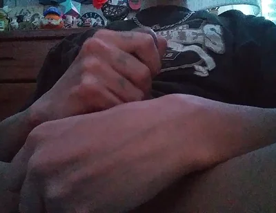 Close-up Masturbation of Stiff Cock by Kingspade