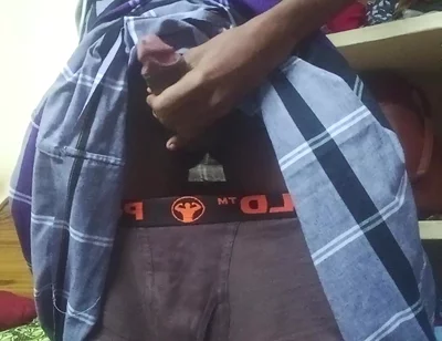 Desi Teen Boy Cumshot and Jerk off in Home.