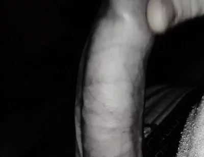 Late Night Cum. Sliding Foreskin on Dickhead. Close up Orgasm.