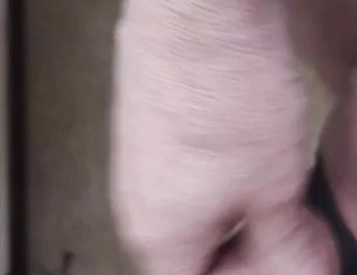 My Friend Sits in a Chair and Jerks His Cock While Watching the Video Until He Orgasms