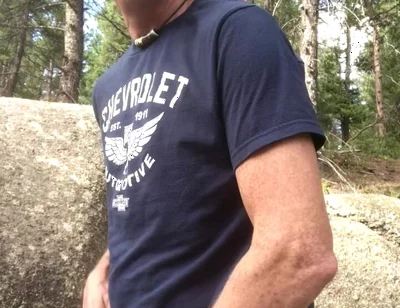 Pornstar Adam Kaye Jacks off in the Woods