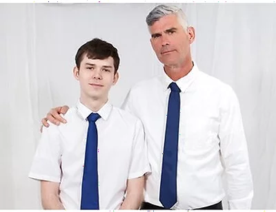 President Oaks And Dakota Lovell - Big Cock Priest Pounds Teen 18+ Sinner Bareback In His Office After Confession