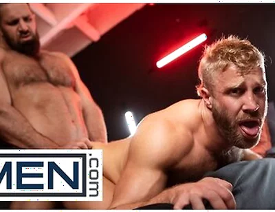 Men - Chuck Conrad Grips Mateo Tomas In His Powerful Arms And He Leads Him To His Cock