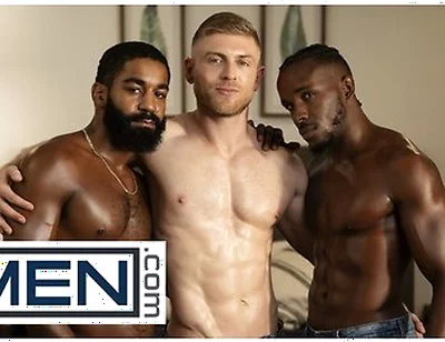 Shadow And Pheonix M. Fellington Take Turns Fucking Matthew Elliss Ass Hard