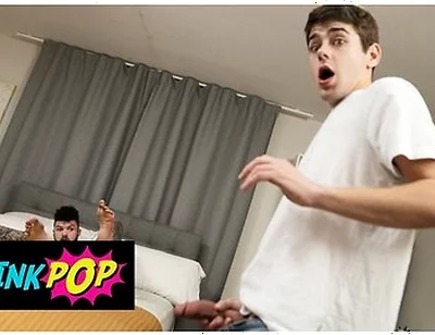 Hatler Gurius Slides His Long Cock In His Own Hole As Joey Mills Pounds Him In Doggystyle