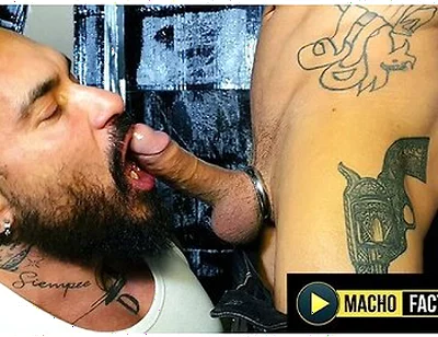 Dilf Santi Noguera Stretched His Ass For Hunk Niko Demon