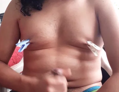 I Play with My Nipples While I Jerk off