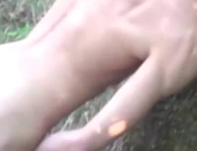Twink fucked sexy straight boy in cruising forest outdoor
