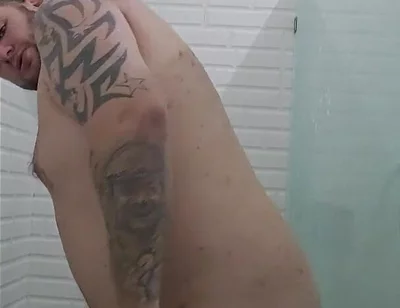 Jimbob Soapy Shower Dildo Riding
