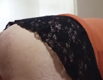 I Feel Very Hot and I Dress in My Very Sexy Black Skirt.