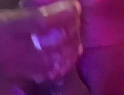 Stroking My Big Black Cock Massive Cumshot