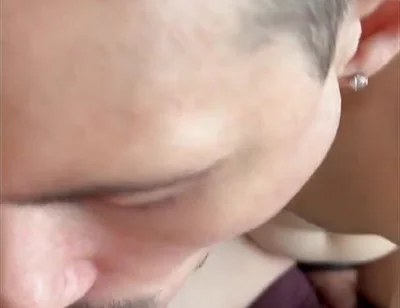 Curious Technician Comes Back on His Break for Blowjob, Fingering and Rimming Fun